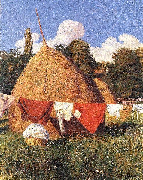 Drying Clothes, Bela Ivanyi-Grunwald